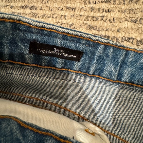 Frank and Oak Stevie Tapered Denim Short in Light Wash - Picture 8 of 13